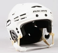 Size S-M - Bauer 5100 Pro 2 White Helmet - Toronto Maple Leafs