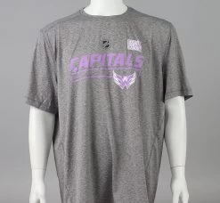 Washington Capitals Large Authentic Pro Hockey Fights Cancer T-shirt