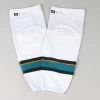 Game Sock - San Jose Sharks - White Adidas Size XL+