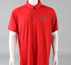 Washington Capitals Medium Authentic Pro Short Sleeve Polo Shirt #4
