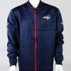 Washington Capitals Large Authentic Pro Full Zip Crew Neck Sweatshirt