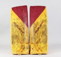 34" - Bauer Vapor 2X Pro White Pads - Brad Thiessen Cleveland Monsters