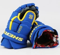 15" Sherwood Code V Gloves - Team Stock Team Sweden