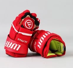 10" Warrior Alpha LX 20 Red Gloves