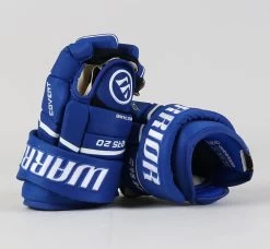 12" Warrior QR5 20 Junior Royal Blue Gloves