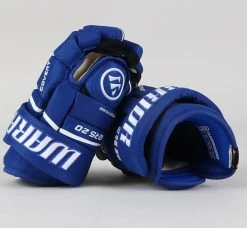12" Warrior QR5 20 Junior Royal Blue Gloves #2
