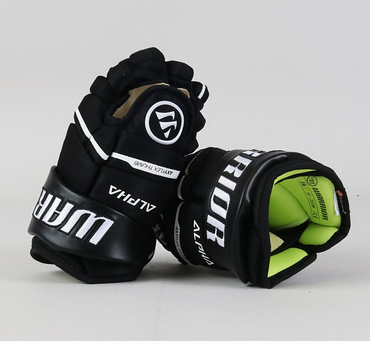10" Warrior Alpha LX 20 Junior Black Gloves 1 10" Warrior Alpha LX 20 Junior Black Gloves