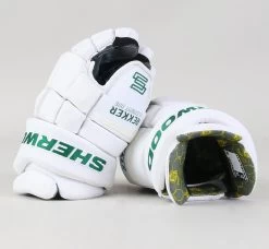 12" Sherwood Rekker RE1 White Gloves - Dallas Stars