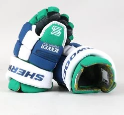 11" Sherwood Rekker RE1 Gloves - Carolina Hurricanes