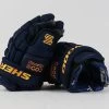 10" Sherwood Code TMP Youth Gloves - Nashville Predators
