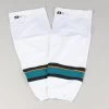 Game Sock - San Jose Sharks - White Adidas Size XL+ #3