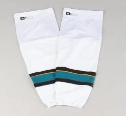 Game Sock - San Jose Sharks - White Adidas Size XL+ #3