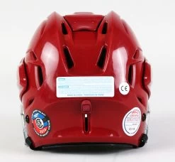 Size S - Bauer Re-Akt Maroon Helmet - Arizona Coyotes -Professional Hockey Equipment Store 1899 05 0006 b 74222.1659103236.1280.1280