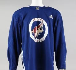Practice Jersey - Arizona Coyotes - Royal Blue Adidas Size 58