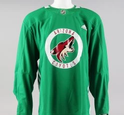 Practice Jersey - Arizona Coyotes - Green Adidas Size 58
