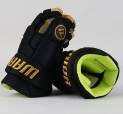 12" Warrior Alpha Black Gloves - Vegas Golden Knights