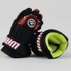 11" Warrior Alpha Black Gloves - Chicago Blackhawks