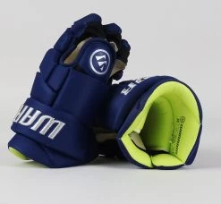 11" Warrior Alpha Royal Blue Gloves - Toronto Maple Leafs