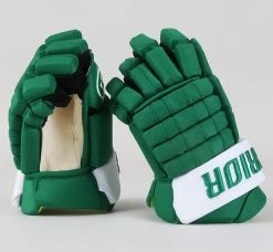 11" Warrior Alpha Green Gloves - Minnesota Wild -Professional Hockey Equipment Store 1900 24 0027 b 12721.1678975760.1280.1280
