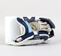 Regular - Vaughn Ventus White Blocker - Devin Cooley Nashville Predators #3 -Professional Hockey Equipment Store 1907 13 0008 c 44052.1659542886.1280.1280