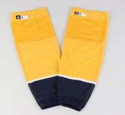 Game Sock - Nashville Predators - Yellow Adidas Size XL