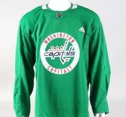 Practice Jersey - Washington Capitals - Green Adidas Size 58