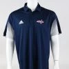 Washington Capitals Medium Adidas Primeblue Short Sleeve Polo Shirt