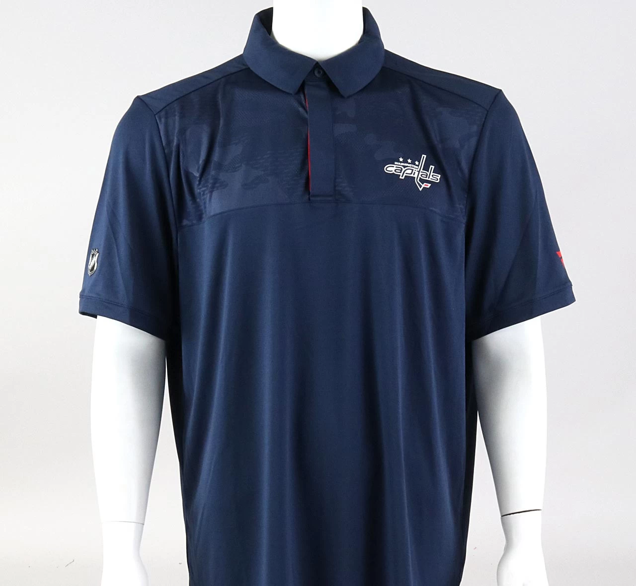 Washington Capitals Large Fanatics Authentic Pro Short Sleeve Polo Shirt 1 Washington Capitals Large Fanatics Authentic Pro Short Sleeve Polo Shirt