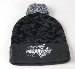 Washington Capitals One Size Military Appreciation Pom Beanie