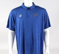 St. Louis Blues XX-Large Authentic Pro Short Sleeve Polo Shirt