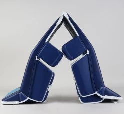 36" - Bauer Supreme Ultra Sonic Royal Blue Pads - Iaroslav Askarov Milwaukee Admirals -Professional Hockey Equipment Store 2014 15 0002 c 74954.1677682876.1280.1280