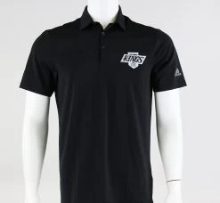 Los Angeles Kings Small Black Golf Polo #3
