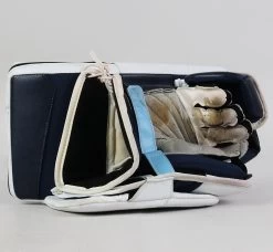 Regular - Vaughn Ventus SLR3 White Blocker - Devin Cooley Nashville Predators #2 -Professional Hockey Equipment Store 2073 13 0006 c 62144.1688747349.1280.1280